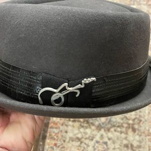 100% Wool Carlos Santana Fedora Hat. NWOT, men’s XL